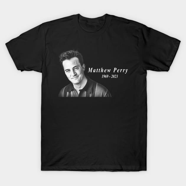 Matthew Perry - Remembering T-Shirt by KIJANGKIJANGAN